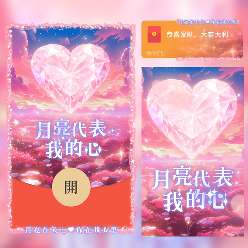2026新款中秋节快乐红包封面微信序列号中秋佳节VX动态皮肤WX红包