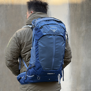 OSPREY小鹰包STRATOS云层24户外34L登山包男款旅游徒步运动双肩包