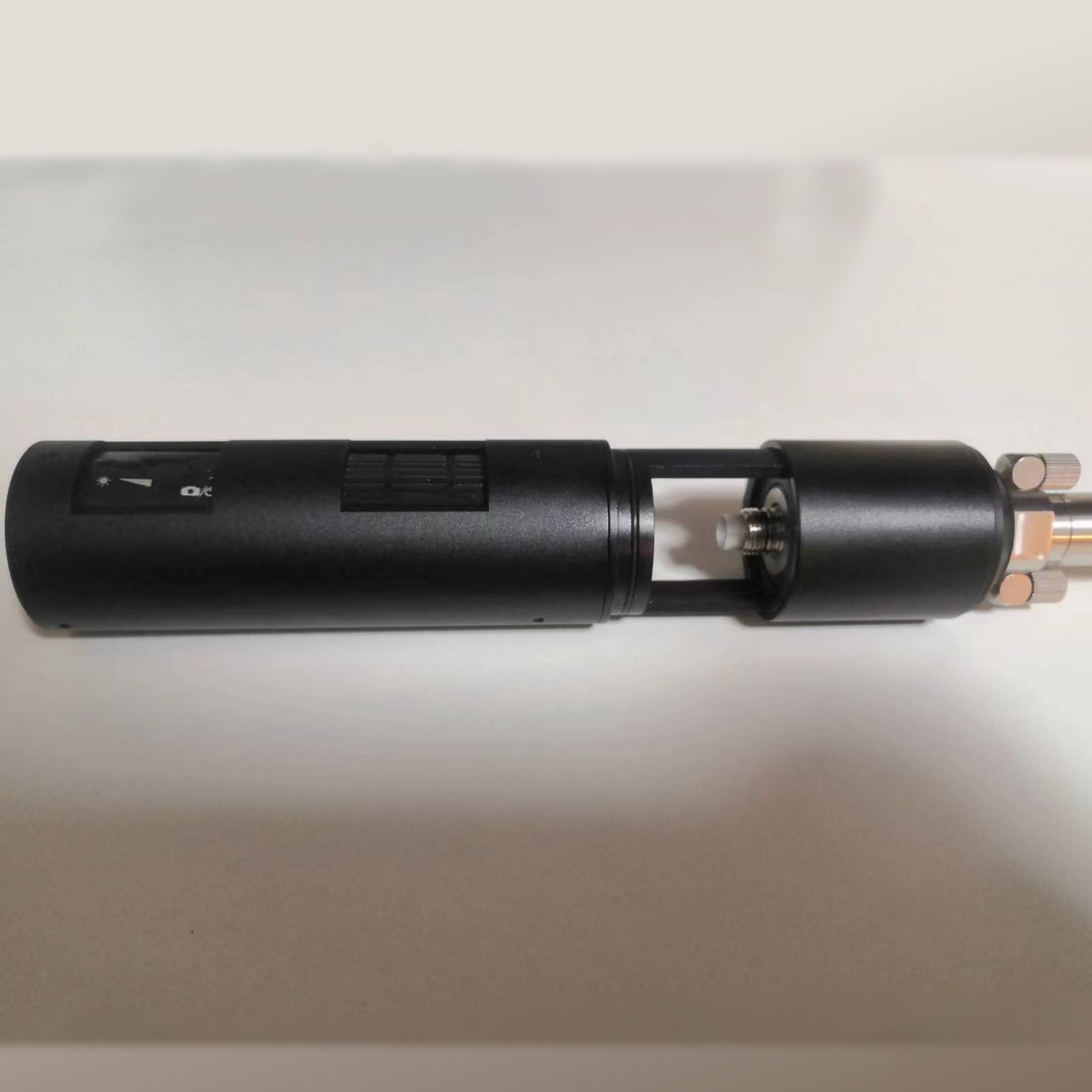 显微镜激光器适配QBH光纤水晶头 电子观察镜无多角度调节打光清洁