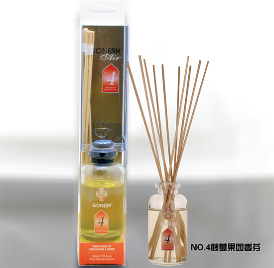 日本gonesh室内家用竹沉香香薰