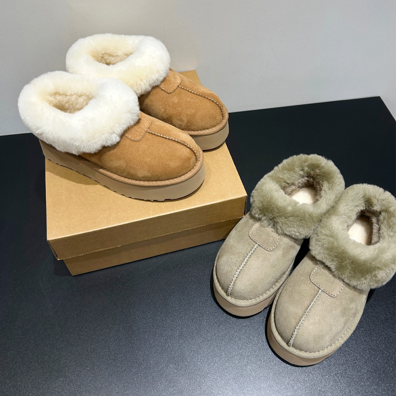 2024新款塔茨特懒人鞋加厚澳洲羊