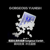 视觉化消失纸牌Gorgeous 近景扑克短视频效果震撼魔术道具 Vanish