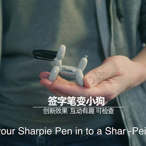 签字笔变小狗效果直观吊炸天