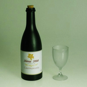 魔术道具 电动版悬杯倒酒 配高脚杯  红酒酒瓶漂浮 酒吧舞台舞台