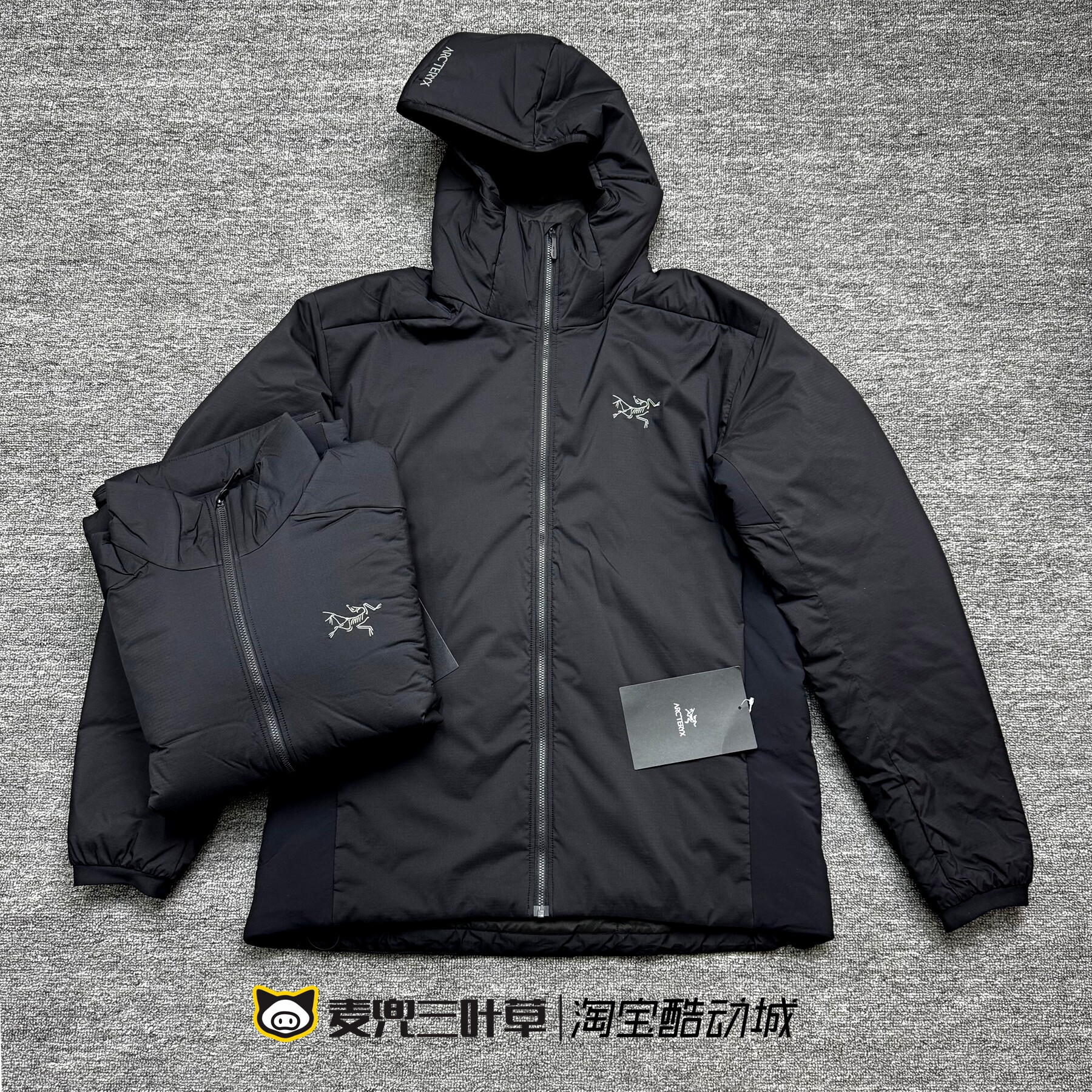 Arcteryx始祖鸟阿童木Atom SV  加厚款防风保暖 连帽科技棉服外套