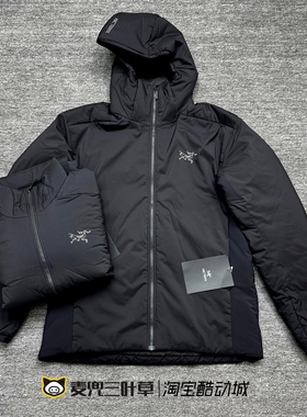 Arcteryx始祖鸟阿童木Atom SV  加厚款防风保暖 连帽科技棉服外套