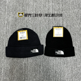 Face北面冷帽毛线帽针织帽保暖户外瓜皮帽3FJX3FJW North TNF The