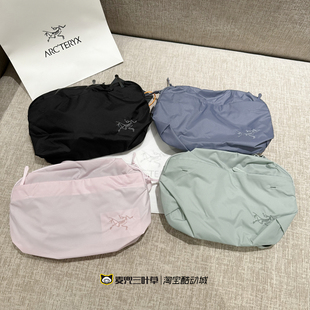 Arcteryx始祖鸟 Heliad 6L刺绣户外轻量防水斜挎包单肩包腰包小包