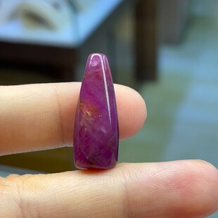 红宝石秤砣吊坠称心如意配绳即可戴男士女士礼物松弛感拉满27.2ct