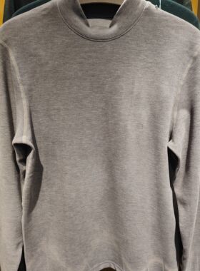 好年华男士珍珠美肤衣中领上衣36360裤子36366双面绒羊绒保暖内衣