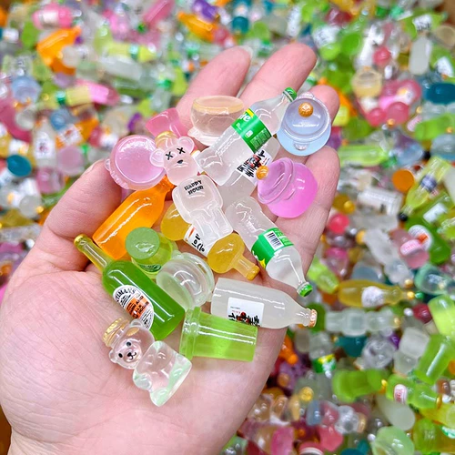 Бутылка, минифигурки, игра с едой, аксессуар с аксессуарами, «сделай сам», популярно в интернете