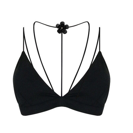 SyncChic星奢istyni花朵无痕无钢圈美背文胸吊带背心内衣女夏