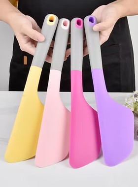 硅胶刮刀烘焙奶油一体式抹酱铲厨房耐高温大号家用刮勺软刮板烘焙