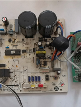 适用於海尔柜机空调主机板主板0011800283K模块0011800258H一套