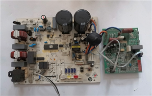 适用於海尔柜机空调主机板主板0011800283K模块0011800258H一套