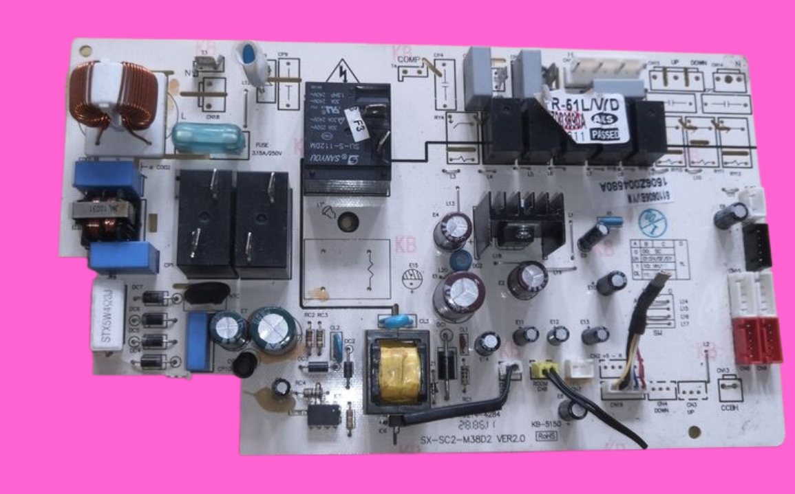 适用奥克斯空调电路板KFR-51L/SPAD/ SX-SC2-S-M38D2主板电脑板