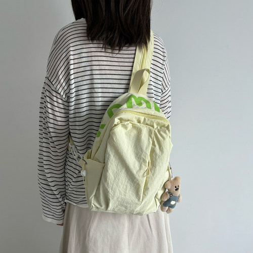 轻便旅游小背包女双肩包单肩斜挎