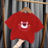 儿童短袖 薄款 t恤2026新款 姐妹装 亲子装 双胞胎女童夏季 纯棉半袖 夏