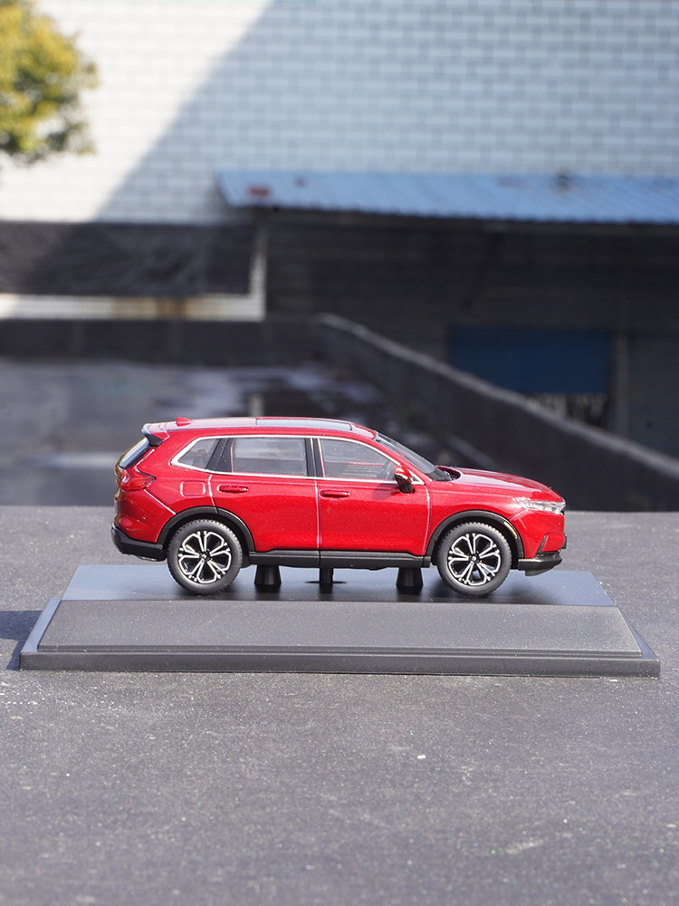 1:43 기존 혼다 CRV 자동차 모델 2023 새로운 CR-V SUV 합금 자동차 모델