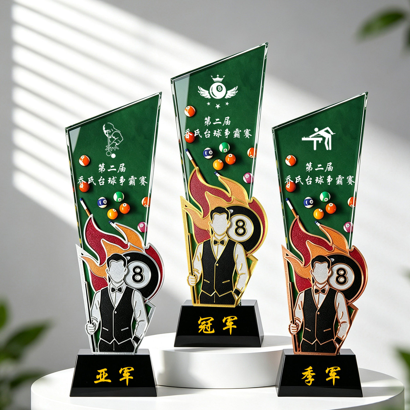 水晶奖杯多件优惠当天发货图片