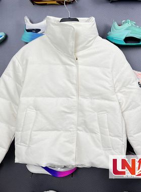 李宁羽绒服 2025冬季新品女子时尚保暖鸭绒短羽绒服AYMV308