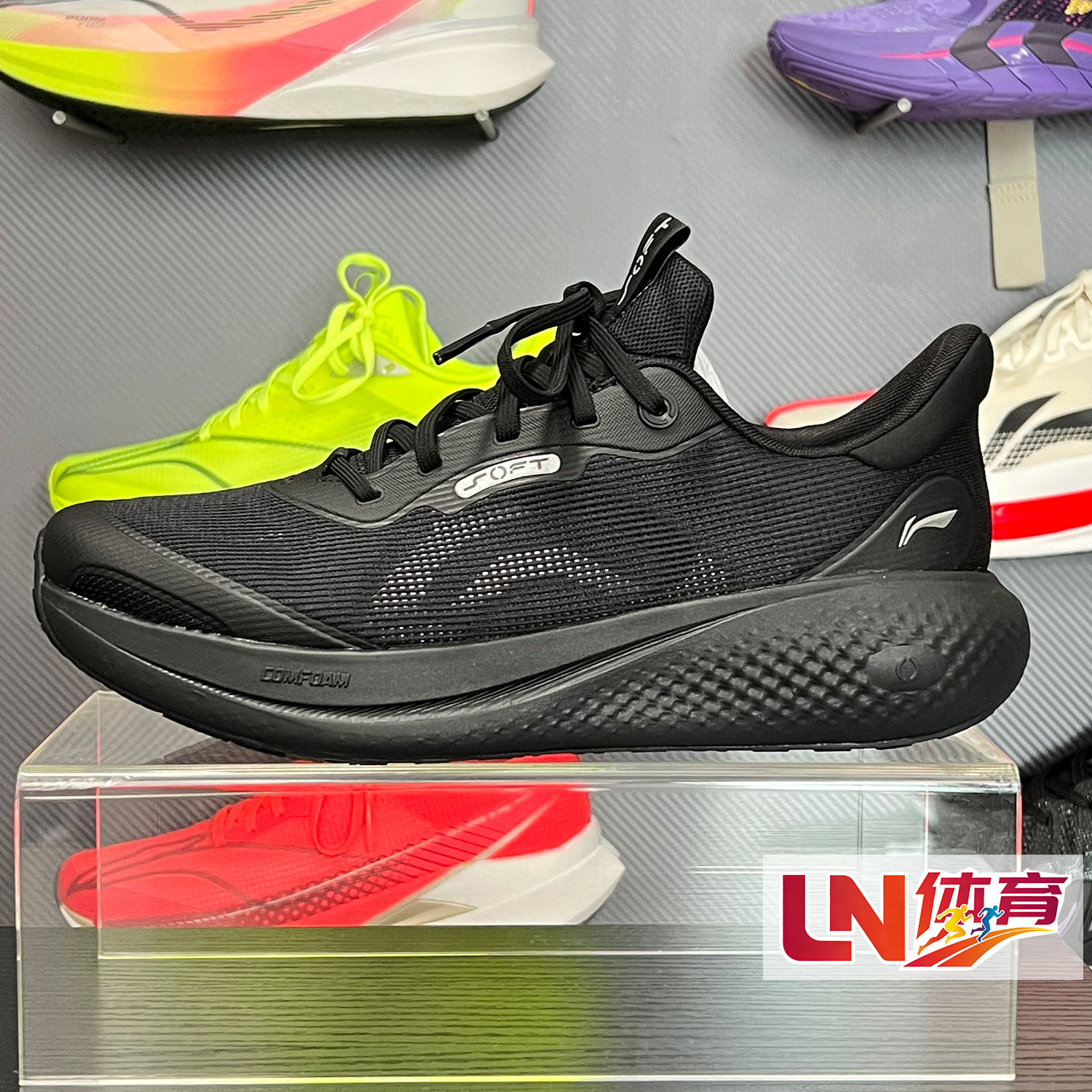 李宁休闲鞋 2026夏季新品SOFT GO 3 V2男女潮流运动鞋AGLW027/028