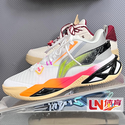 李宁篮球鞋 2025春季款男小大童先锋力TEAM反光回弹篮球鞋YKBV006