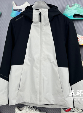 李宁外套 2025冬季新品加绒保暖防泼水宽松三合一运动风衣AWBV089