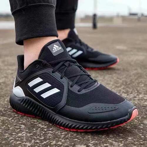 AdidasBOUNCE低帮透气运动跑步鞋