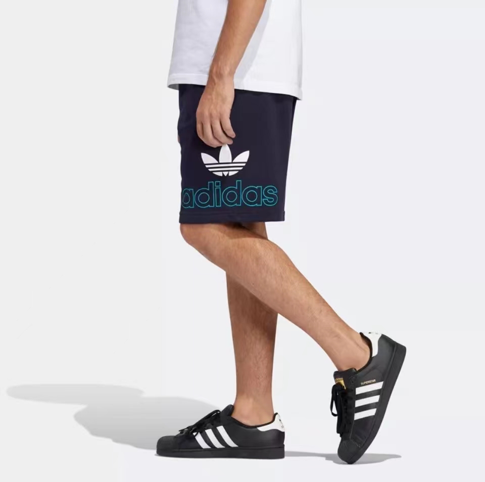 Adidas三叶草运动休闲五分裤