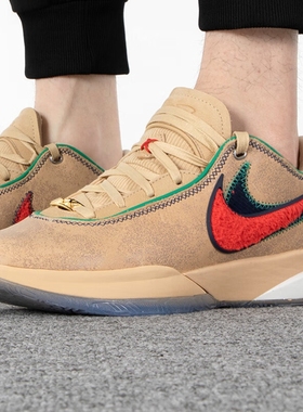 Nike耐克男LeBron詹姆斯20耐磨运动篮球鞋FN0942-001 DV9089-200