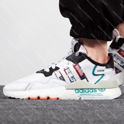 AdidasJOGGER爆米花跑步鞋