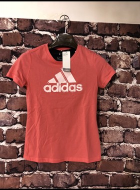 昊动  Adidas 女装 训练跑步运动休闲圆领短袖T恤  2件套 AI6167