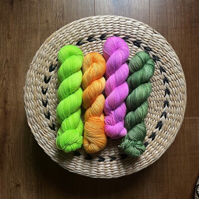 现货tricotaddict超耐洗美利奴编织手染线100g400m 2024年秋天