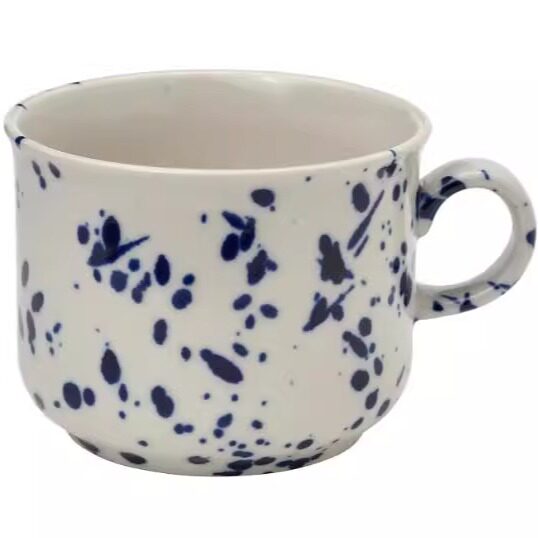 宜家西维希达大杯，图案/蓝色，