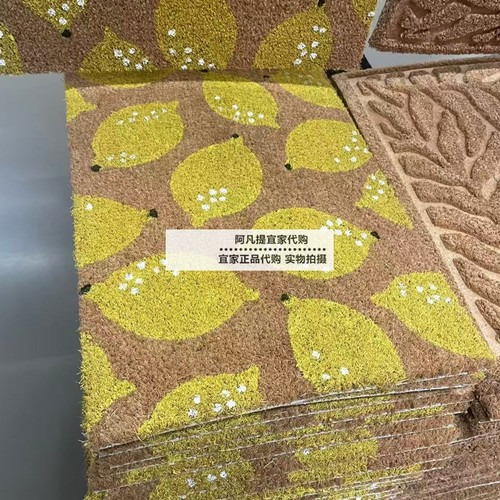 伦卡夫门垫，柠檬树，40x60