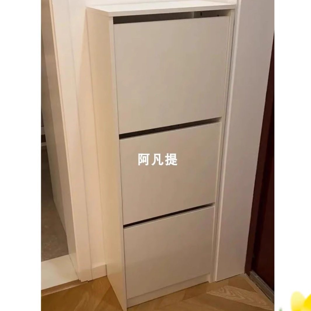 宜家比萨三门,白色国内代购鞋柜