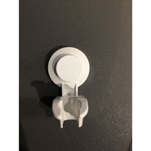 IKEA宜家提斯科恩 手持花洒架带吸盘,白色花洒支架国内代购