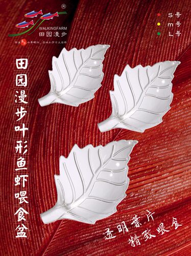 叶形鱼虾喂食小型套装