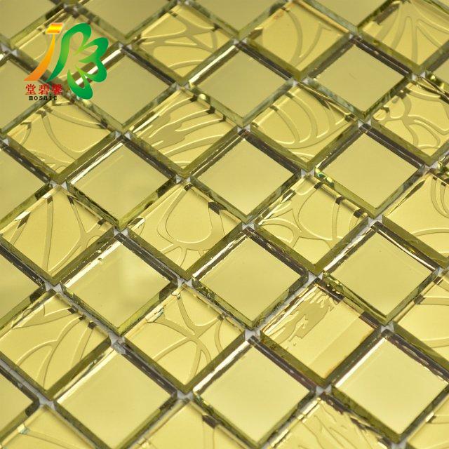 平面金镜金花玻璃镜面KTV酒店工程装修包柱子建材马赛克背景墙砖，温馨提示：本店设置的运费0.01元并非实际运费！运费到付的，具体运费请咨询客服！店铺设置的运费为0.01元只是方便亲们自助购买。请知悉！