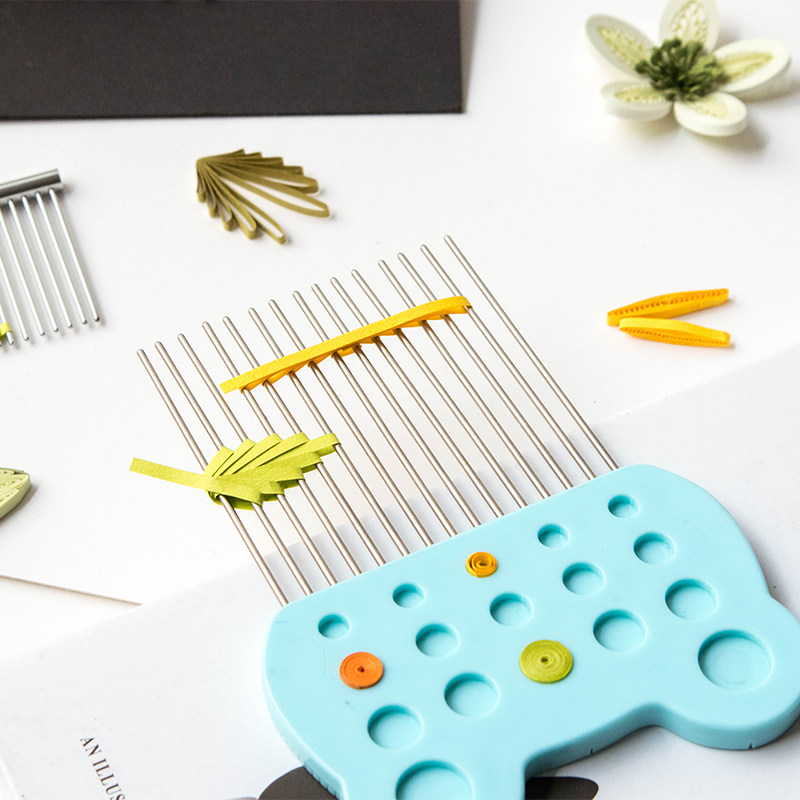 衍纸编织梳 卡槽编织器 衍纸梳理器衍纸工具 新品 diy手工工具