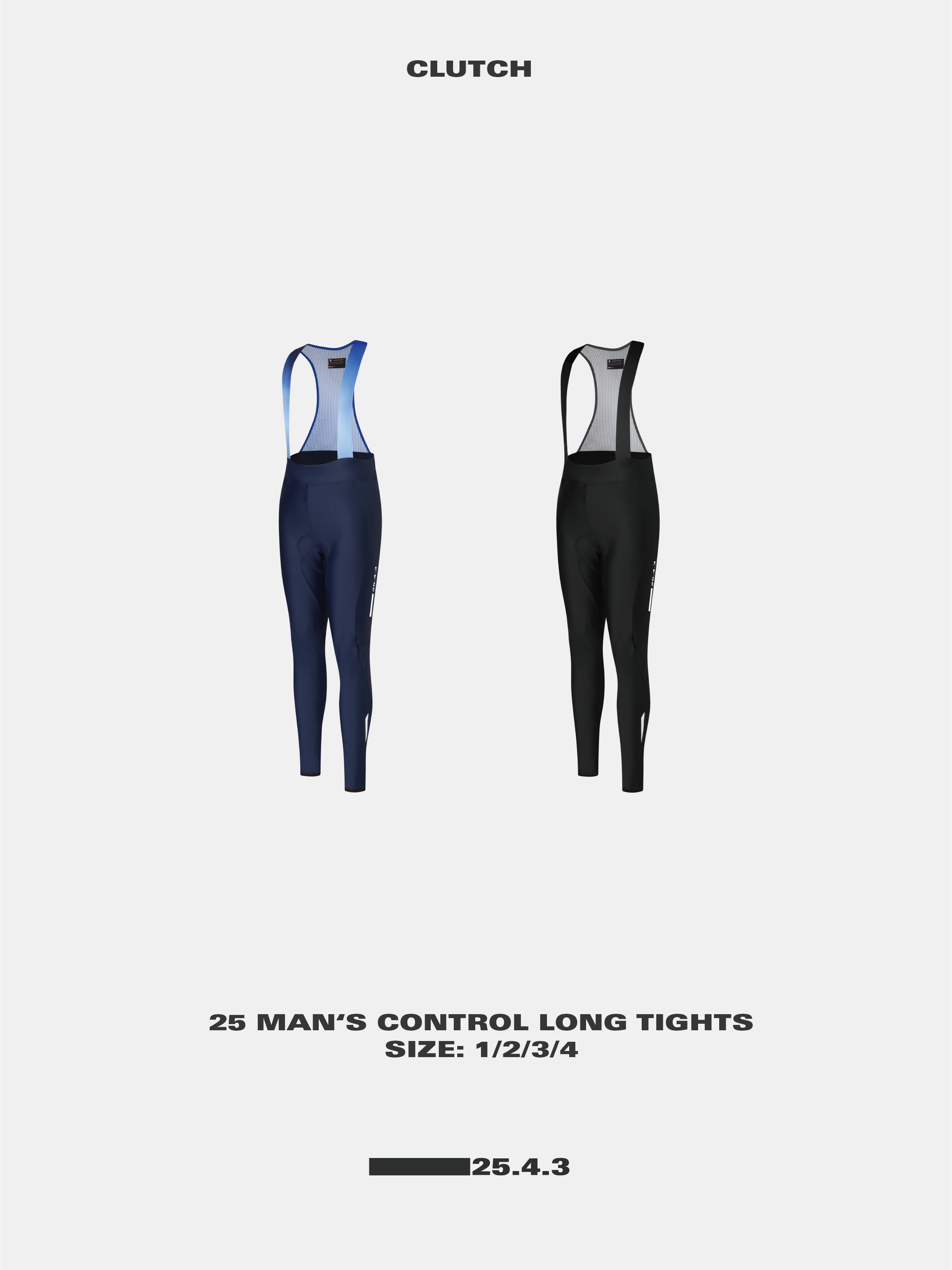25.4.3 SS24 25 CONTROL LONG TIGHTS 薄款双箭头坐垫骑行长裤