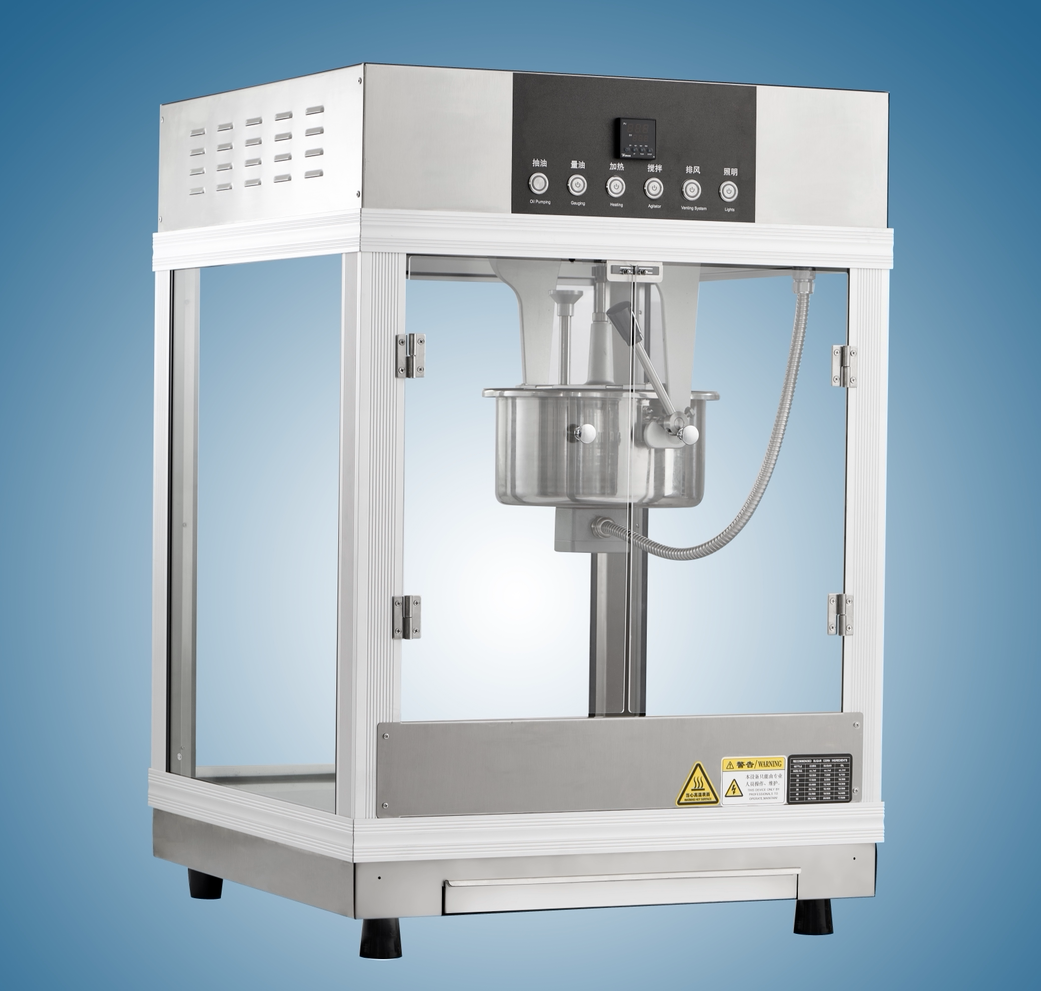 新款爆牌爆米花机16安士星级电影院专用爆谷机电加热全自动卖品部