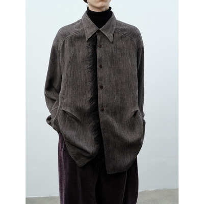 GRAINMUSTARD长袖衬衫