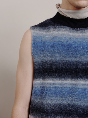 GRAINMUSTARD毛圈针织背心