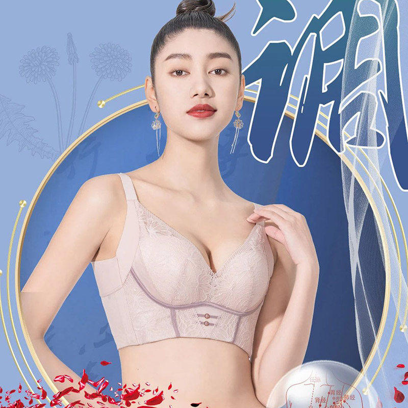 爱戴性感无钢圈聚拢国色天香文胸