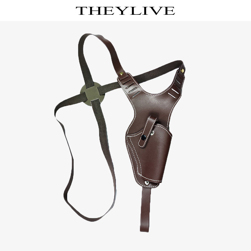 theylive肩挎公务影视戏剧枪套