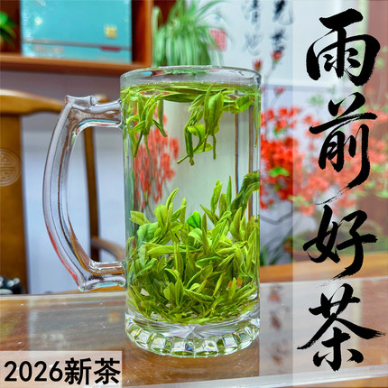2026年新茶茶叶舒城小兰花绿茶明后原产地兰香浓郁耐泡野茶包邮