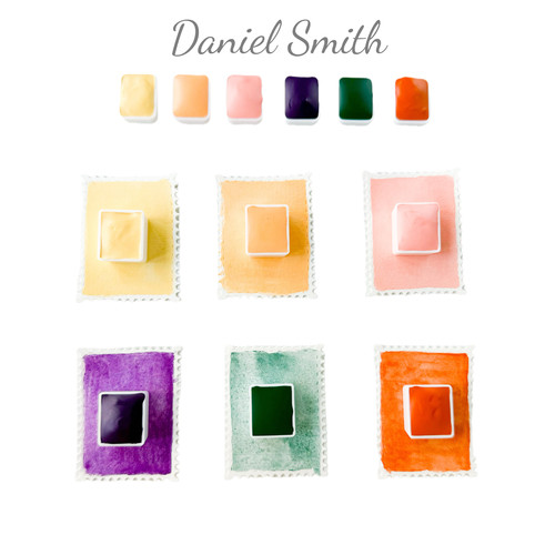 Ds 25年新色6色Daniel Smith水彩颜料 自选色单颗分装
