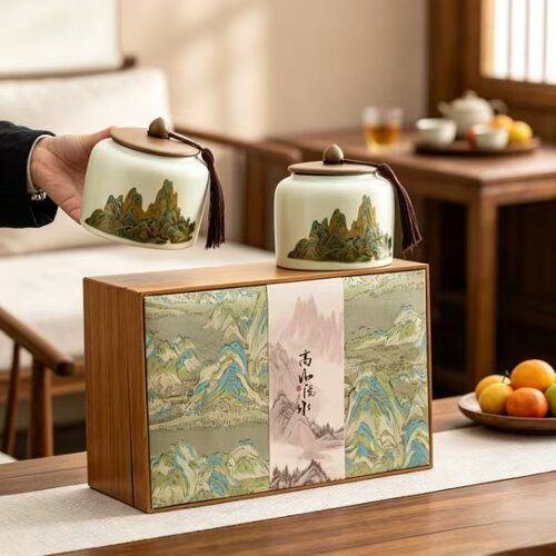 大红袍茶叶礼盒装送礼